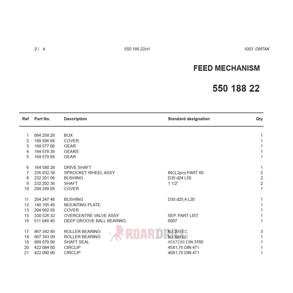 16458028 DRIVE SHARF Fig 6