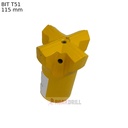 BIT T51 Dm:115mm Face: H = Cross