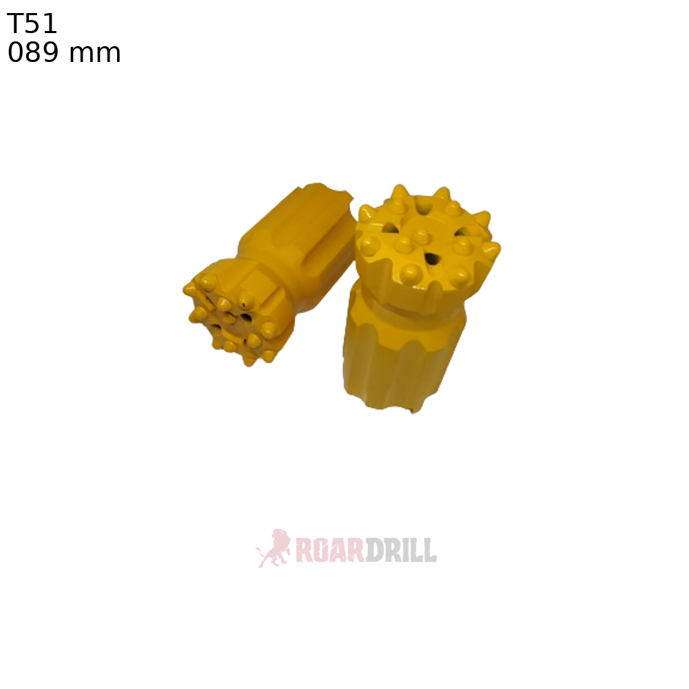 [1108-1533-89T51-512_812-45-51-CL (1-51-089-F02-B05)] BIT T51 Dm:89mm Face:A Botton: (E8D12+I5D12) Semibalist Recta