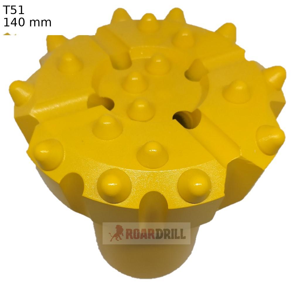 [1108-1533-140T51-0913_1012-45-31-CL (1-51-140-AX0916-D)] BIT T51 Dm:140mm Face:A Botton: (E10D14+I09D13) S (RECTR)