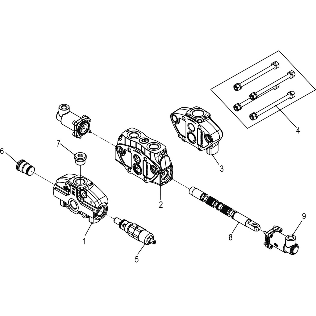 5101-7131700002-9 - Elemento de mando de la corredera (Valve core control element) (Fig. 9)