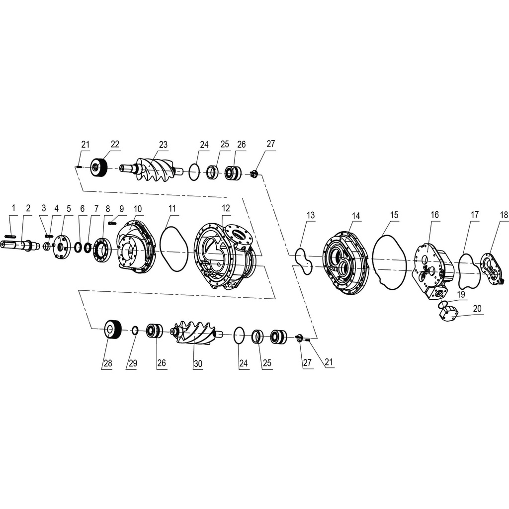 [5106-PC00501180-1730-29] 5106-PC00501180-1730-29 - Elemento de estanqueidad (Sealing) (Element) (Fig. 29)