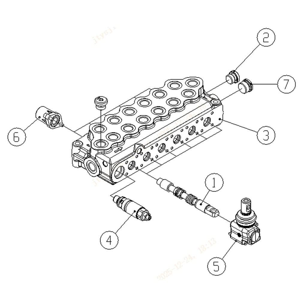 5101-7005400001-4 - Válvula principal de alivio (Main overflow valve) (Fig. 4)