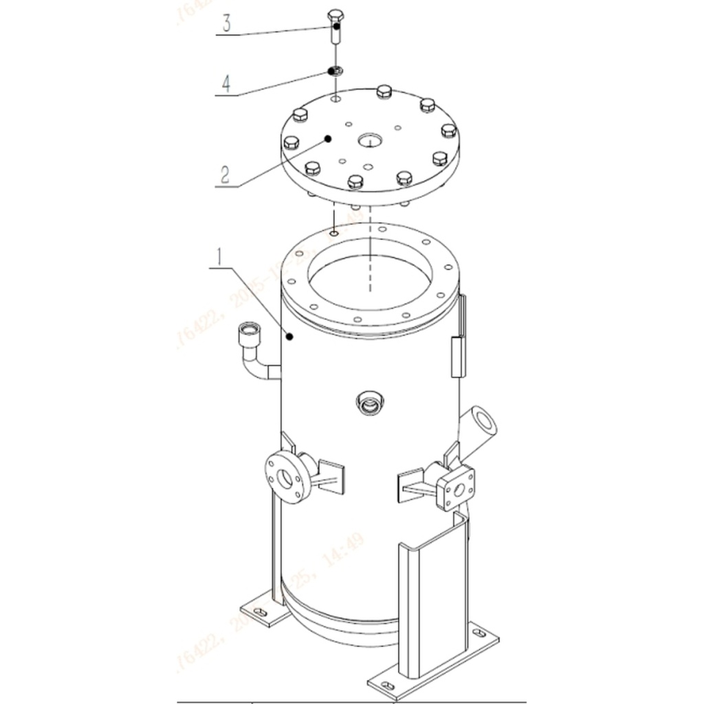 5111-8002410411 - Perno SCREW UNF (Fig. 3)