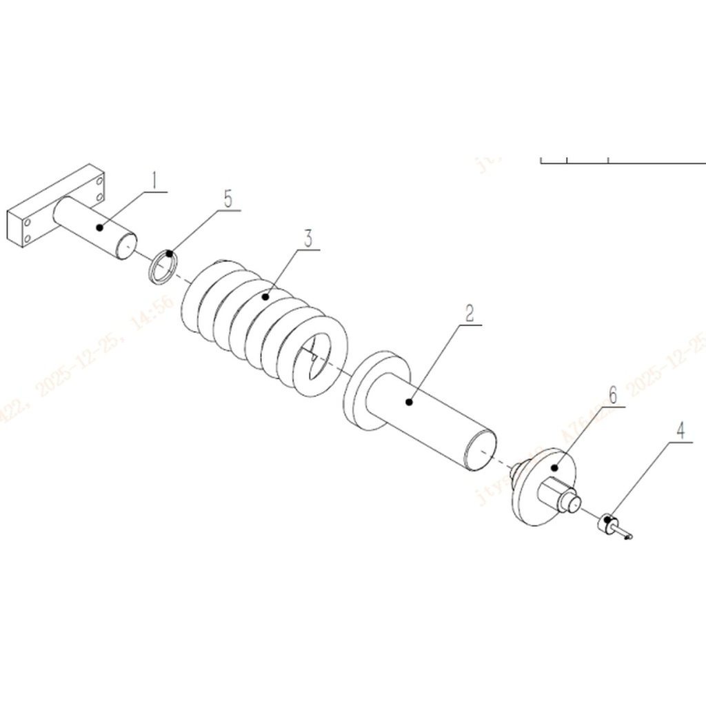[5106-7084400002-1] 5106-7084400002-1 - Vástago (Piston (Rod) (Fig. 1)