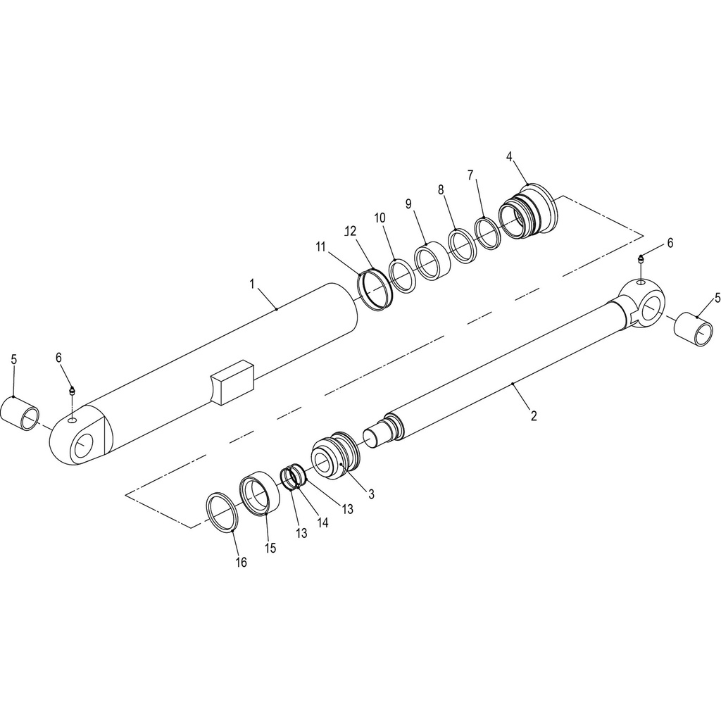 [5102-7011800001-16] 5102-7011800001-16 - Sello Glyd Ring (Fig. 16)