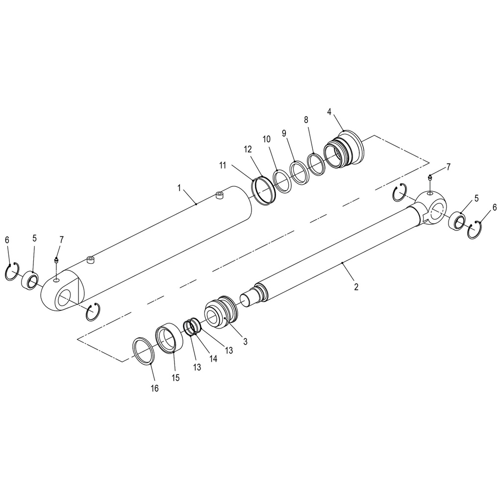 [5102-7106300001-13] 5102-7106300001-13 - Anillo antiextrusión para junta tórica (O-ring retaining ring) (Fig. 13)