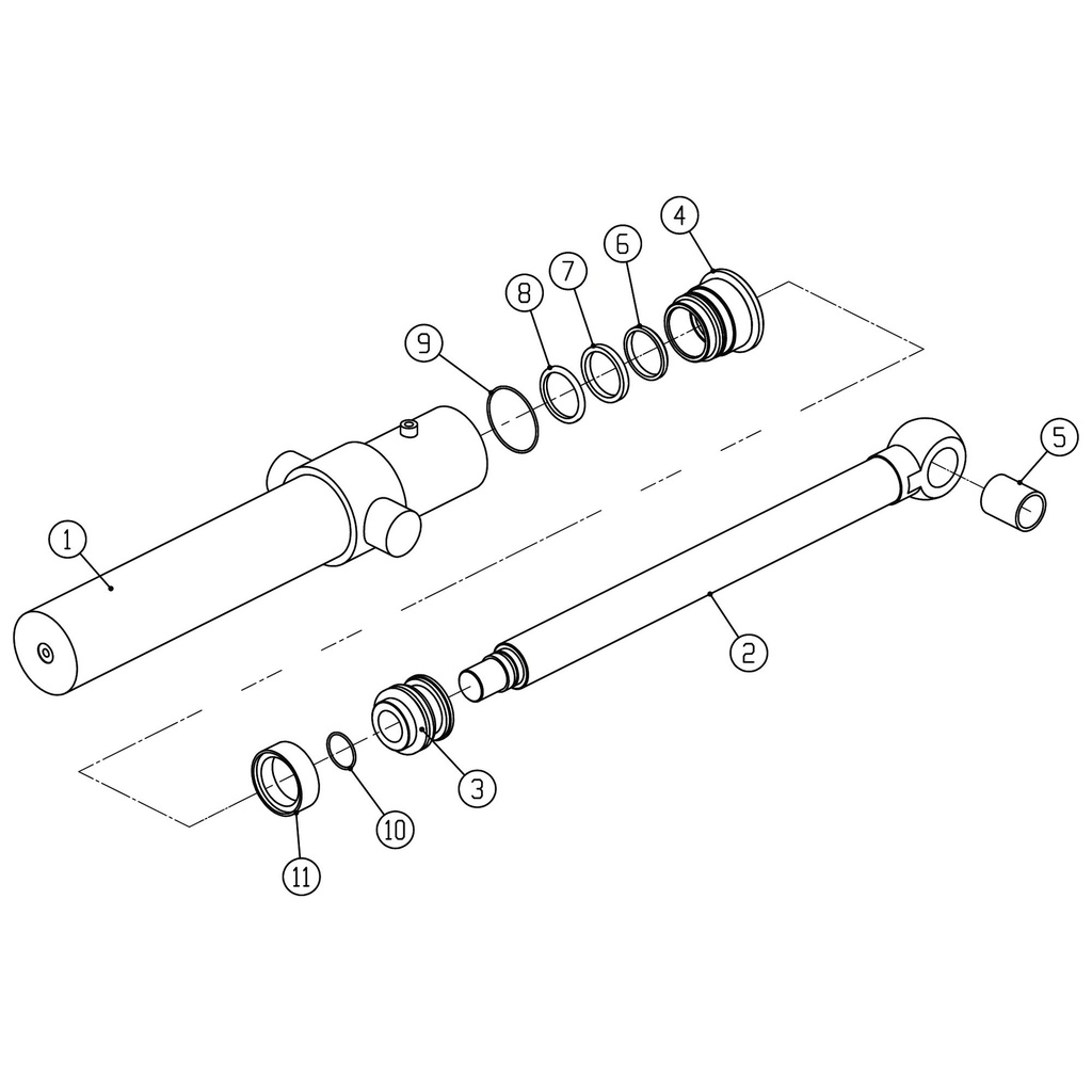 [5102-7094700001-11] 5102-7094700001-11 - Sello para alojamiento (Sealing components for holessealing element) (Fig. 11)