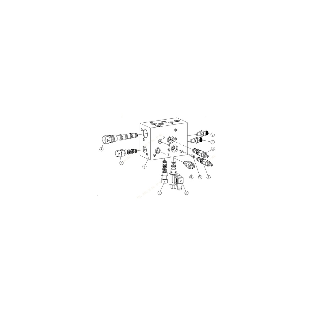 ROARDRILL TR45 — solenoid valve — 7340200001