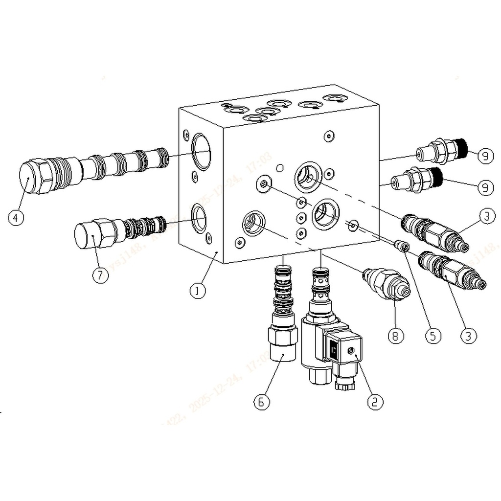 5103-7104700001 - Válvula secuencialsequence (Valve) (Fig. 3)