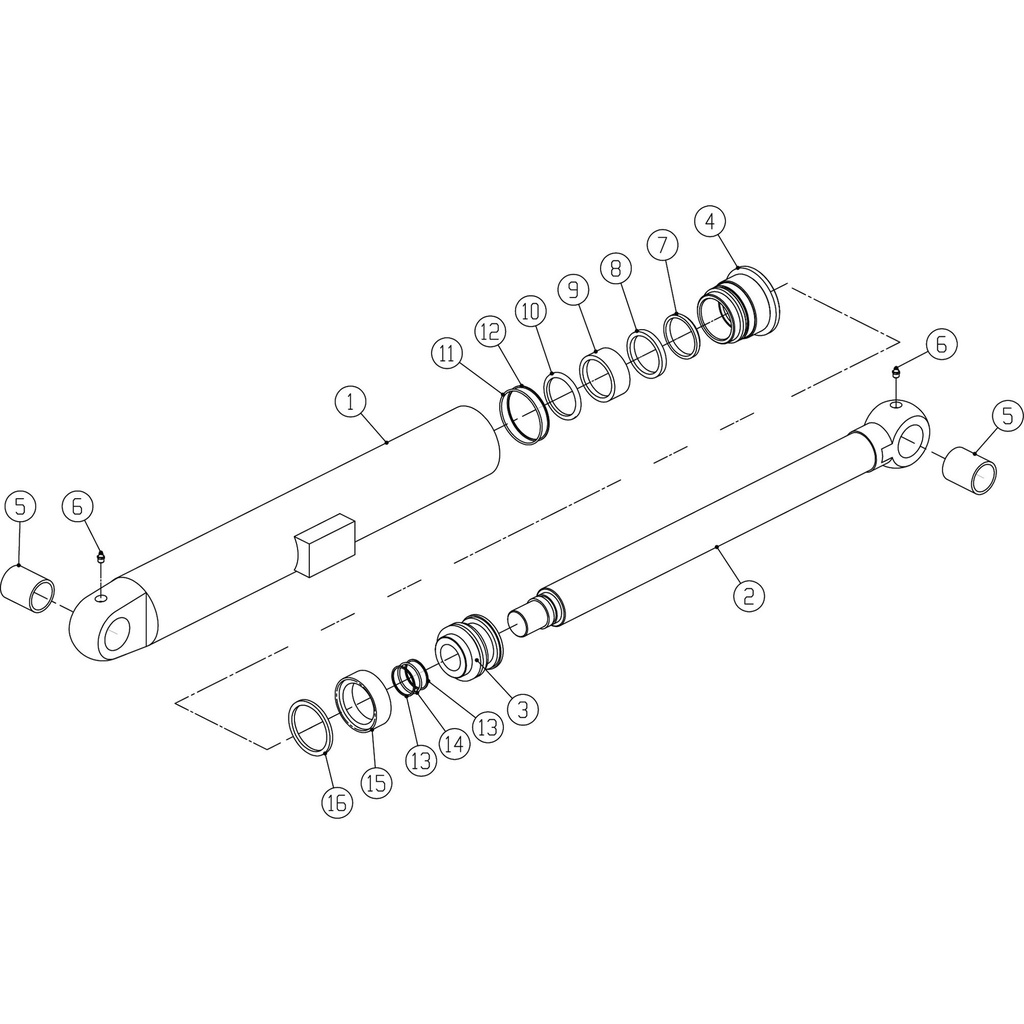 5102-7112200001-13 - Anillo antiextrusión para junta tórica (O-ring retaining ring) (Fig. 13)